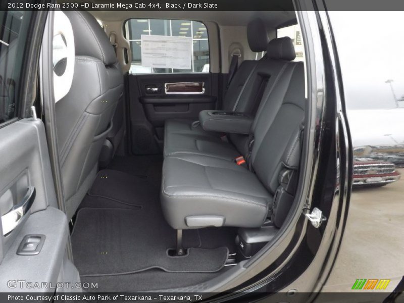 Black / Dark Slate 2012 Dodge Ram 2500 HD Laramie Mega Cab 4x4