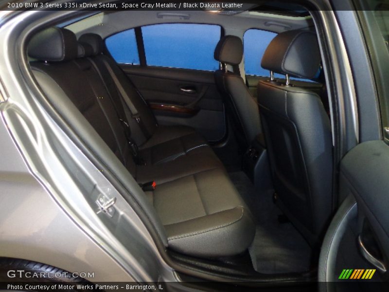 Space Gray Metallic / Black Dakota Leather 2010 BMW 3 Series 335i xDrive Sedan
