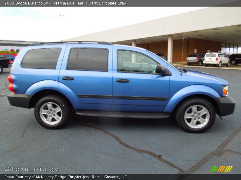 Marine Blue Pearl / Dark/Light Slate Gray 2008 Dodge Durango SXT