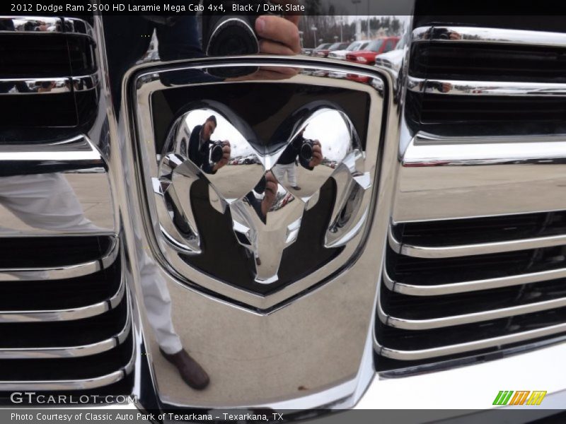 Black / Dark Slate 2012 Dodge Ram 2500 HD Laramie Mega Cab 4x4