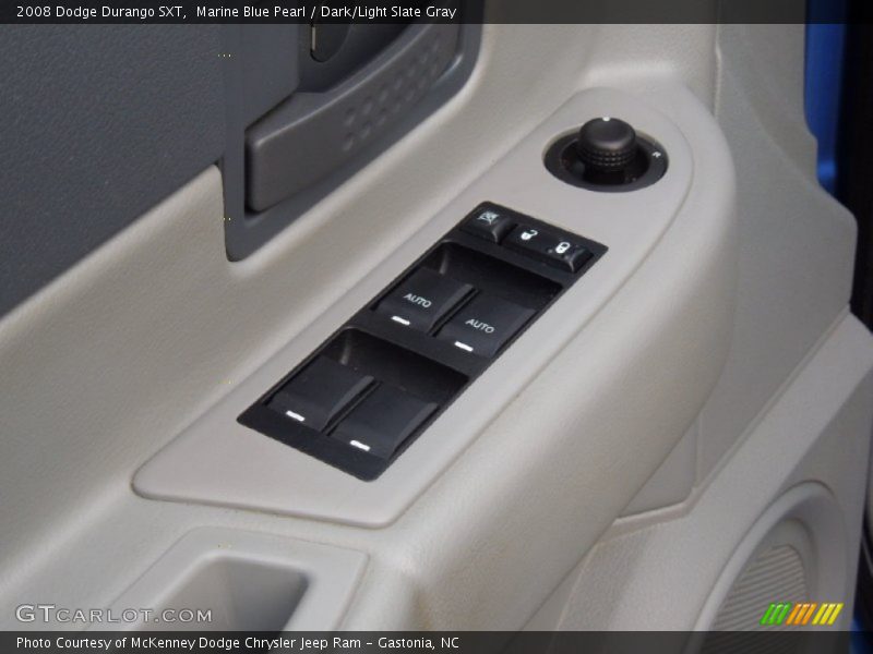 Marine Blue Pearl / Dark/Light Slate Gray 2008 Dodge Durango SXT