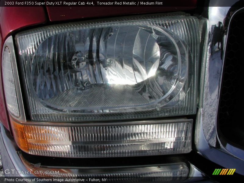 Toreador Red Metallic / Medium Flint 2003 Ford F350 Super Duty XLT Regular Cab 4x4