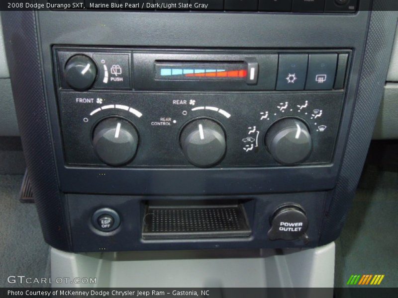 Marine Blue Pearl / Dark/Light Slate Gray 2008 Dodge Durango SXT