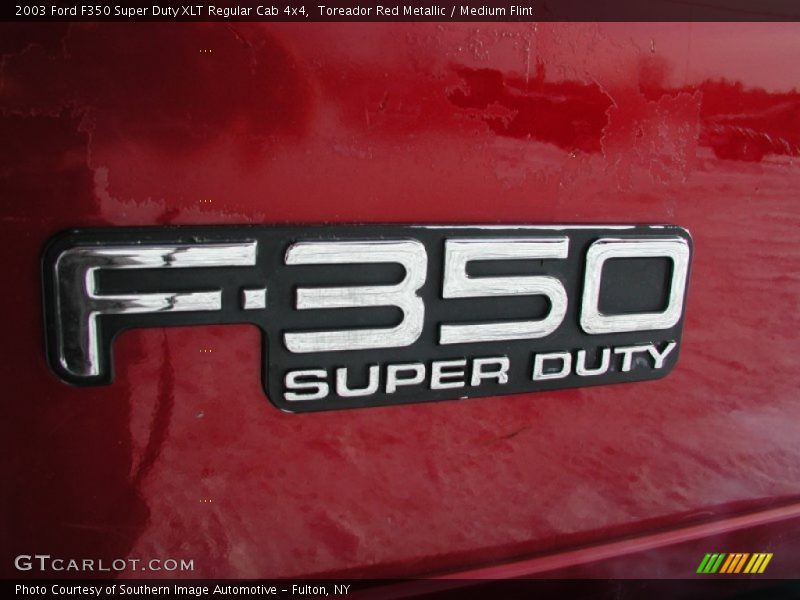 Toreador Red Metallic / Medium Flint 2003 Ford F350 Super Duty XLT Regular Cab 4x4
