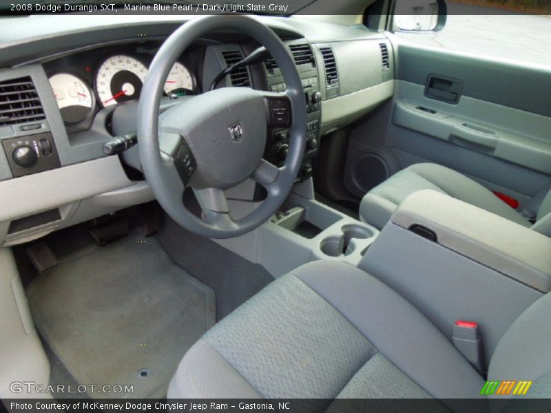 Dark/Light Slate Gray Interior - 2008 Durango SXT 
