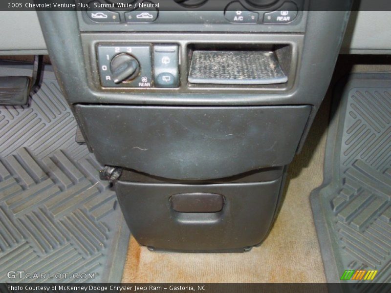 Summit White / Neutral 2005 Chevrolet Venture Plus
