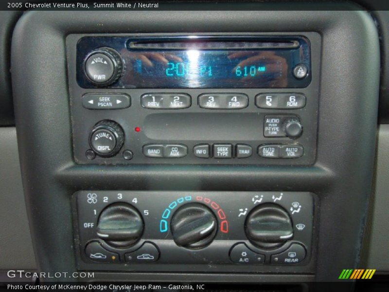 Summit White / Neutral 2005 Chevrolet Venture Plus