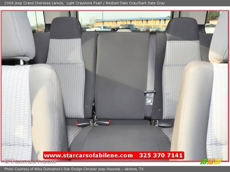 Light Graystone Pearl / Medium Slate Gray/Dark Slate Gray 2009 Jeep Grand Cherokee Laredo