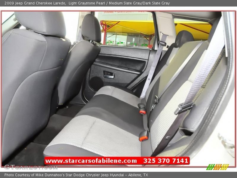 Light Graystone Pearl / Medium Slate Gray/Dark Slate Gray 2009 Jeep Grand Cherokee Laredo