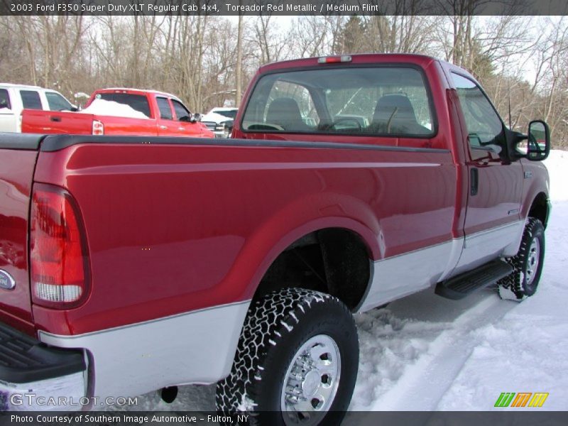 Toreador Red Metallic / Medium Flint 2003 Ford F350 Super Duty XLT Regular Cab 4x4