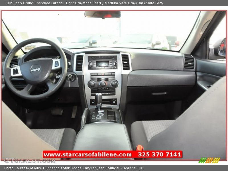 Light Graystone Pearl / Medium Slate Gray/Dark Slate Gray 2009 Jeep Grand Cherokee Laredo