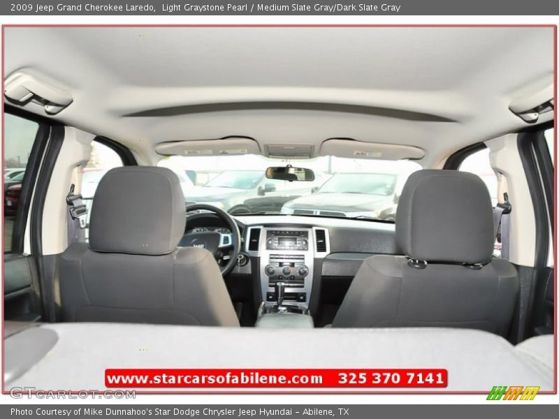 Light Graystone Pearl / Medium Slate Gray/Dark Slate Gray 2009 Jeep Grand Cherokee Laredo