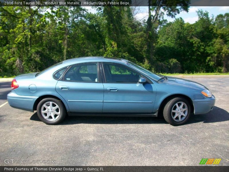 Windveil Blue Metallic / Medium/Dark Pebble Beige 2006 Ford Taurus SEL