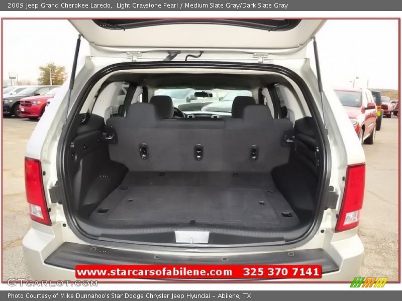 Light Graystone Pearl / Medium Slate Gray/Dark Slate Gray 2009 Jeep Grand Cherokee Laredo