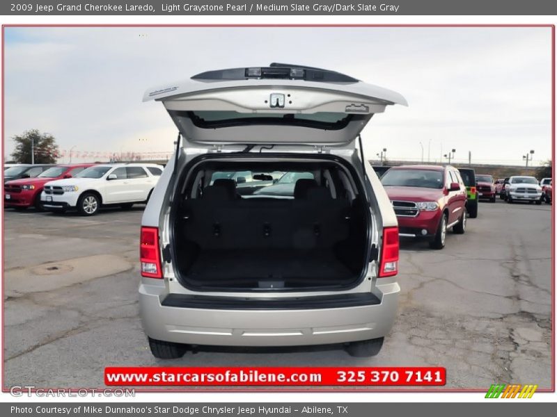 Light Graystone Pearl / Medium Slate Gray/Dark Slate Gray 2009 Jeep Grand Cherokee Laredo