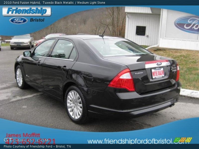 Tuxedo Black Metallic / Medium Light Stone 2010 Ford Fusion Hybrid