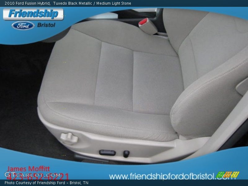 Tuxedo Black Metallic / Medium Light Stone 2010 Ford Fusion Hybrid