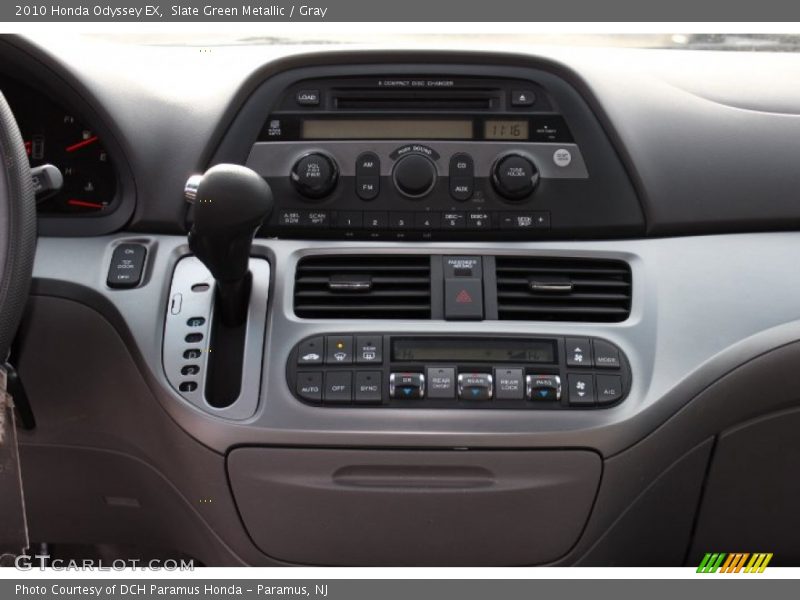 Slate Green Metallic / Gray 2010 Honda Odyssey EX