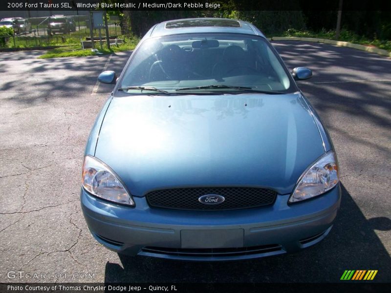 Windveil Blue Metallic / Medium/Dark Pebble Beige 2006 Ford Taurus SEL