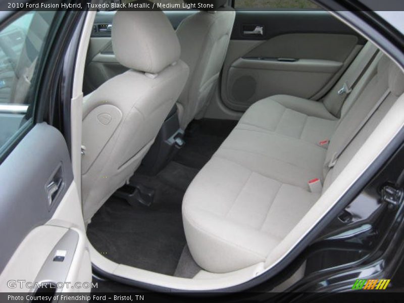 Tuxedo Black Metallic / Medium Light Stone 2010 Ford Fusion Hybrid