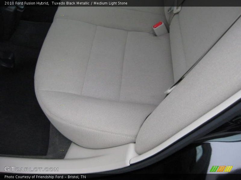 Tuxedo Black Metallic / Medium Light Stone 2010 Ford Fusion Hybrid