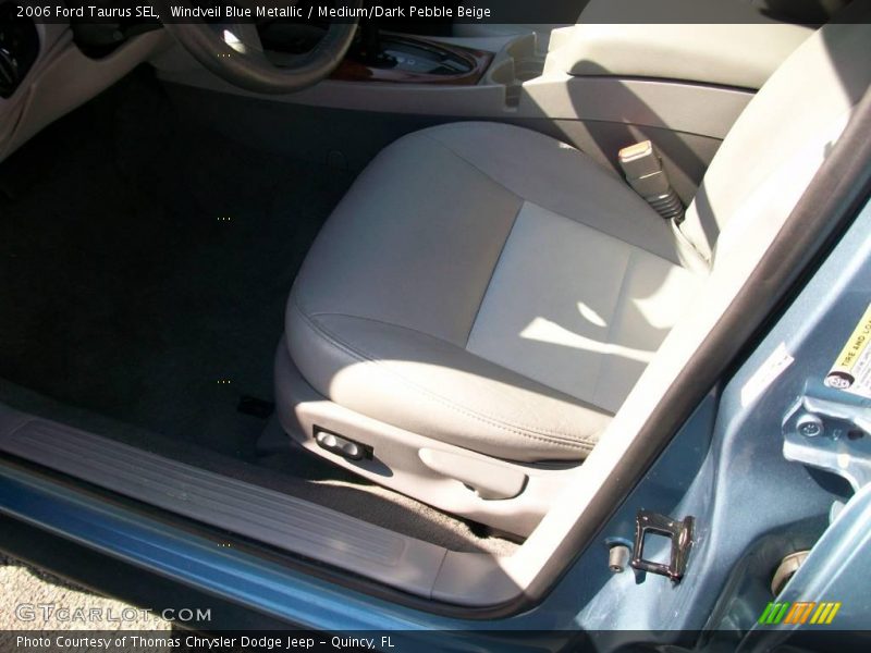 Windveil Blue Metallic / Medium/Dark Pebble Beige 2006 Ford Taurus SEL