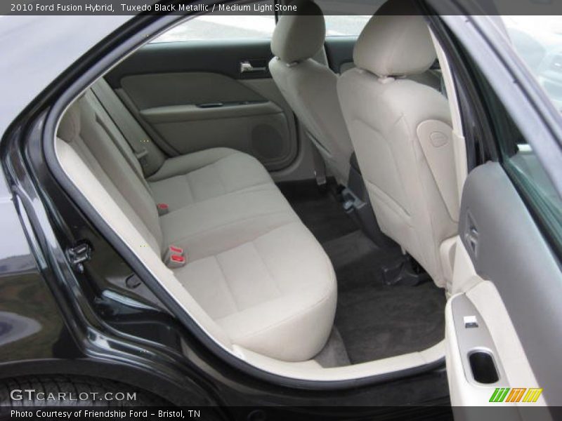 Tuxedo Black Metallic / Medium Light Stone 2010 Ford Fusion Hybrid