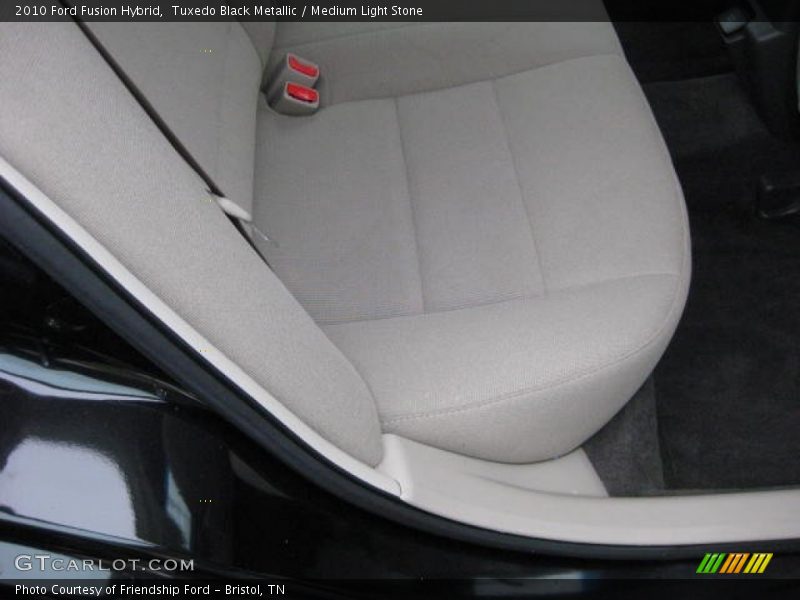 Tuxedo Black Metallic / Medium Light Stone 2010 Ford Fusion Hybrid