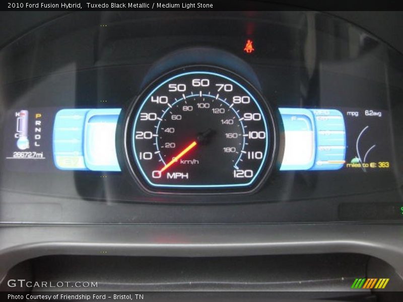 Tuxedo Black Metallic / Medium Light Stone 2010 Ford Fusion Hybrid