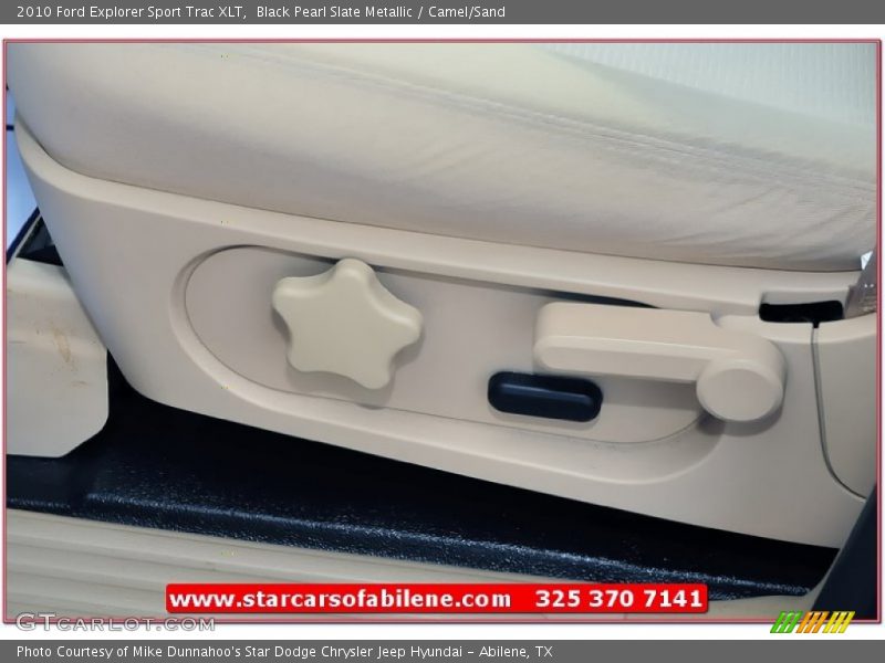 Black Pearl Slate Metallic / Camel/Sand 2010 Ford Explorer Sport Trac XLT