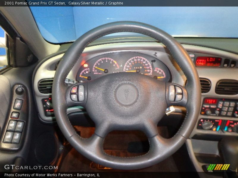 Galaxy Silver Metallic / Graphite 2001 Pontiac Grand Prix GT Sedan