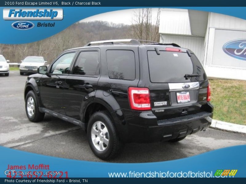 Black / Charcoal Black 2010 Ford Escape Limited V6