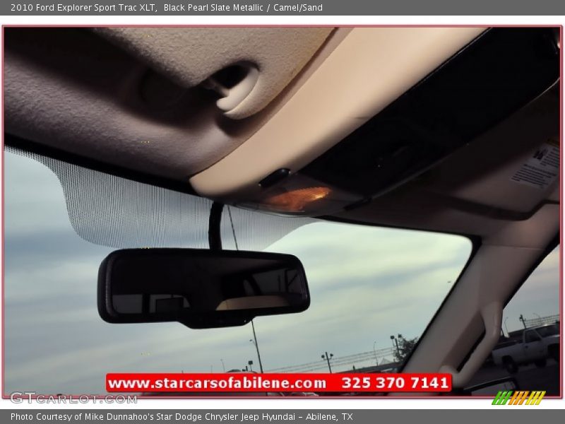 Black Pearl Slate Metallic / Camel/Sand 2010 Ford Explorer Sport Trac XLT