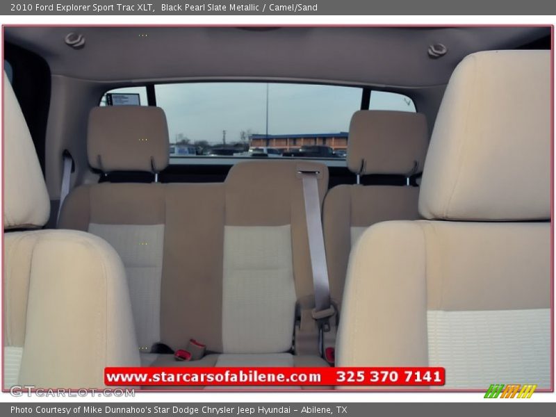 Black Pearl Slate Metallic / Camel/Sand 2010 Ford Explorer Sport Trac XLT