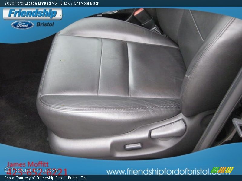 Black / Charcoal Black 2010 Ford Escape Limited V6