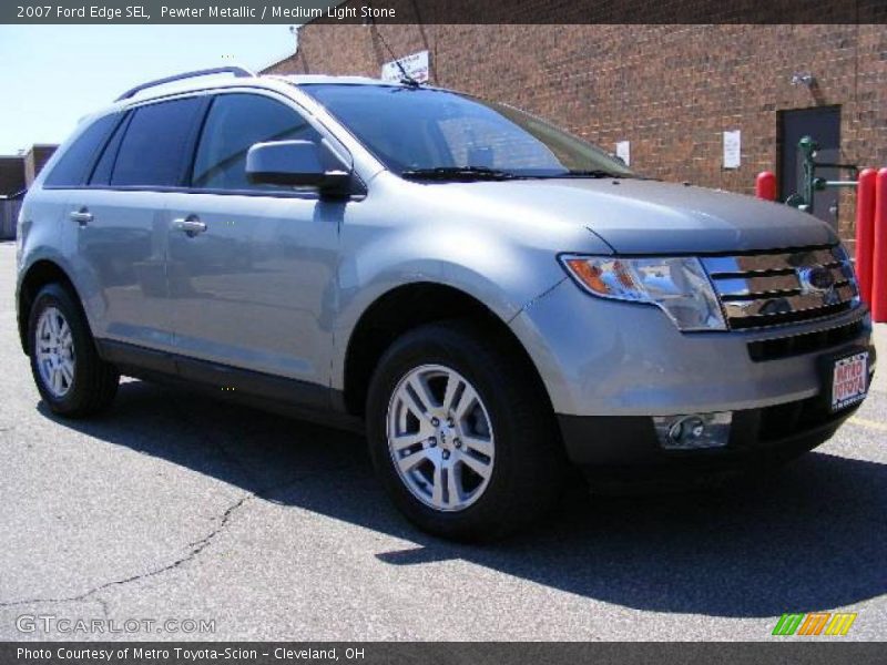 Pewter Metallic / Medium Light Stone 2007 Ford Edge SEL