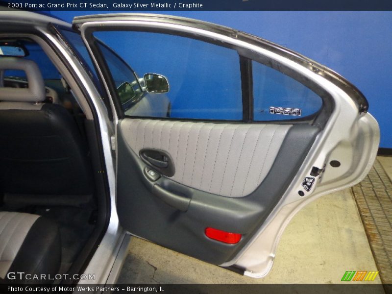 Galaxy Silver Metallic / Graphite 2001 Pontiac Grand Prix GT Sedan