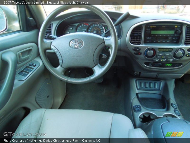 Bluesteel Mica / Light Charcoal 2007 Toyota Sequoia Limited
