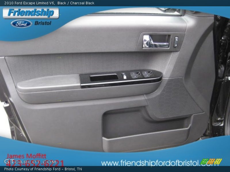 Black / Charcoal Black 2010 Ford Escape Limited V6