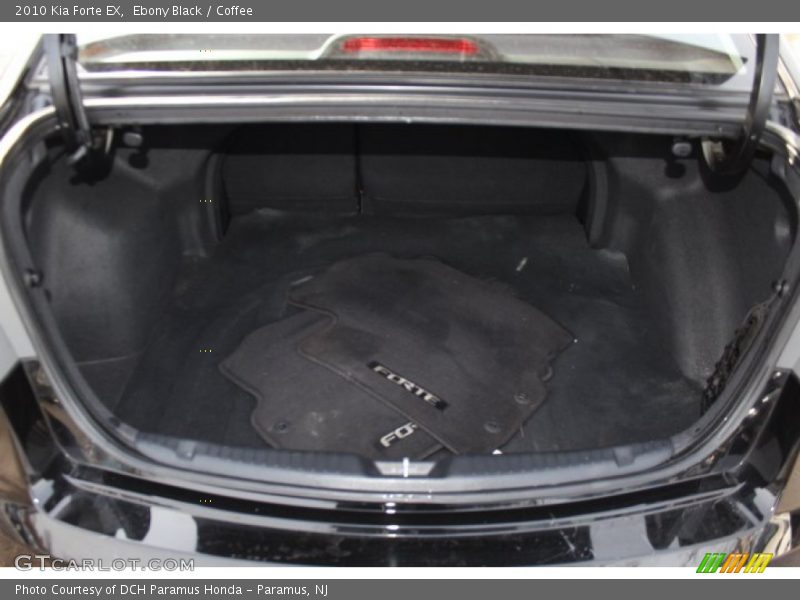 Ebony Black / Coffee 2010 Kia Forte EX