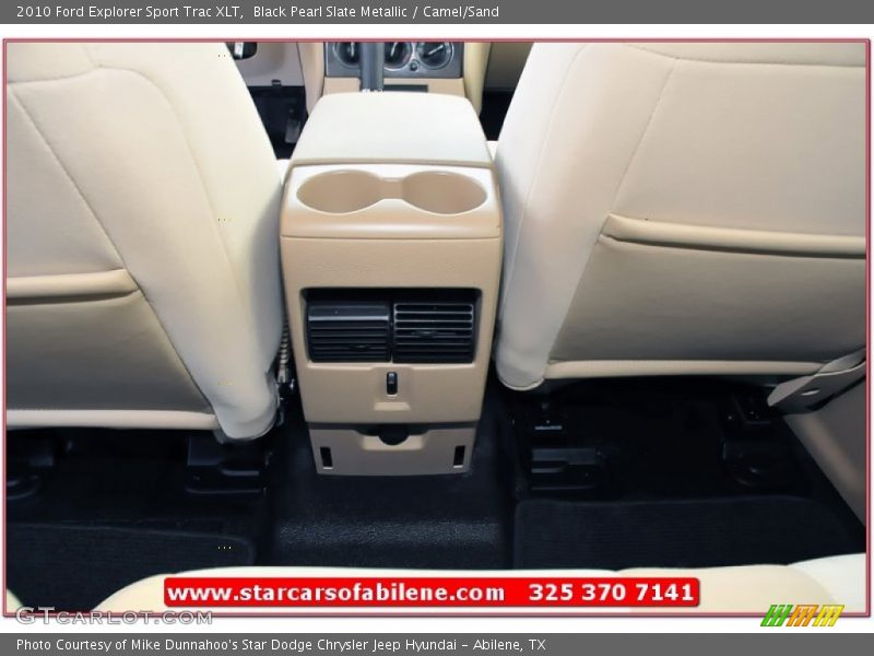 Black Pearl Slate Metallic / Camel/Sand 2010 Ford Explorer Sport Trac XLT