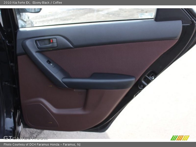 Ebony Black / Coffee 2010 Kia Forte EX
