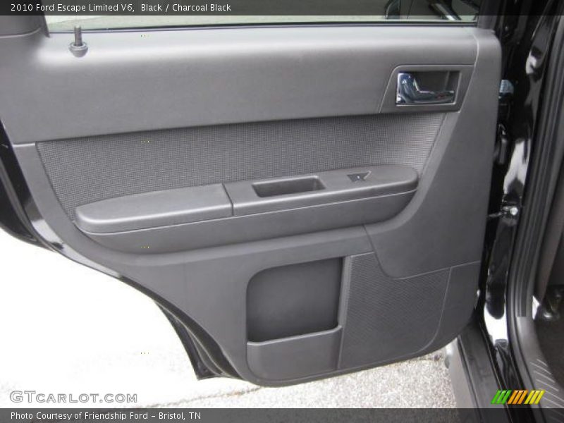 Black / Charcoal Black 2010 Ford Escape Limited V6
