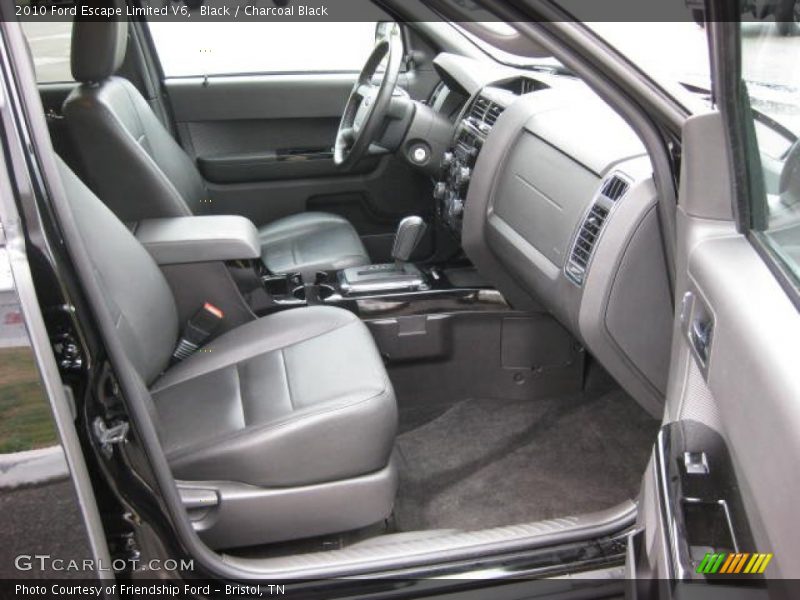 Black / Charcoal Black 2010 Ford Escape Limited V6