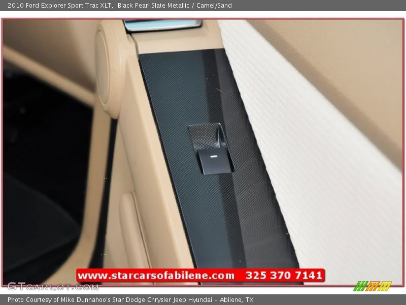 Black Pearl Slate Metallic / Camel/Sand 2010 Ford Explorer Sport Trac XLT
