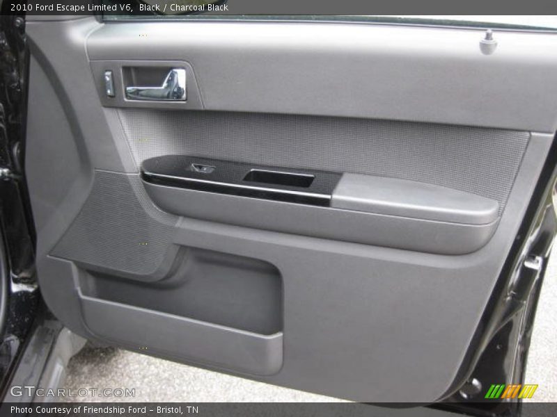 Black / Charcoal Black 2010 Ford Escape Limited V6