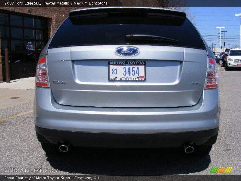 Pewter Metallic / Medium Light Stone 2007 Ford Edge SEL