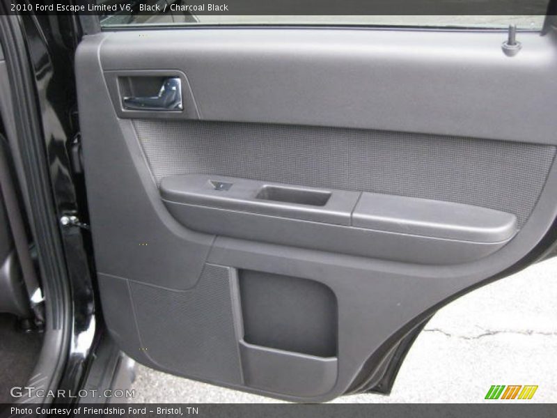 Black / Charcoal Black 2010 Ford Escape Limited V6