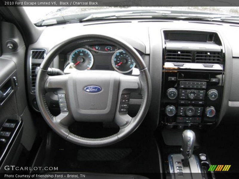 Black / Charcoal Black 2010 Ford Escape Limited V6