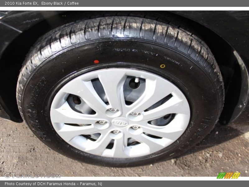 Ebony Black / Coffee 2010 Kia Forte EX